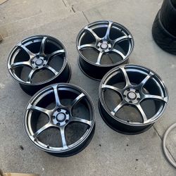 Advan Rgiii Rg3 Hyper Black 19x9.5 Jdm Wheels Mint