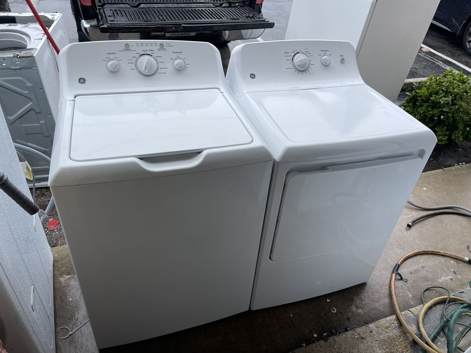 Ge Washer And Dryer Like New 90 days warranty ✅ Home & Garden