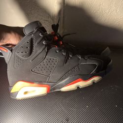 NEW AIR JORDAN 6 RETRO GS BLACK
