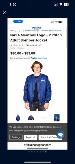 NASA bomber Jacket