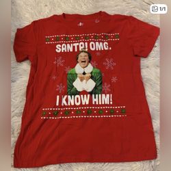 Adults Buddy The Elf Christmas Shirt 