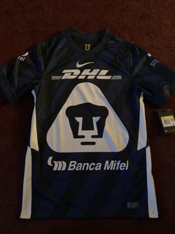 NWT Pumas Size Small Jersey Nike Authentic
