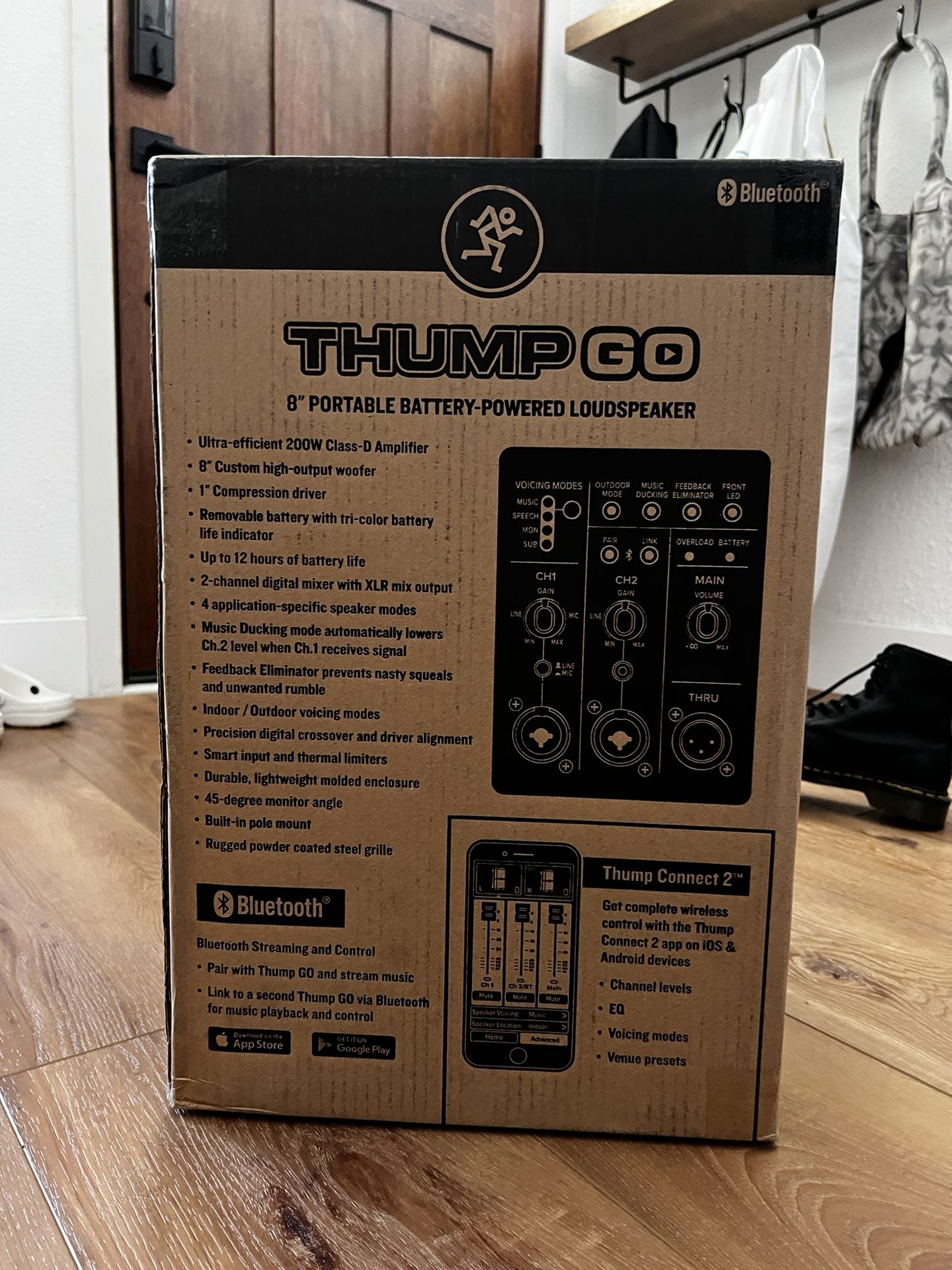 Mackie Thump Go PA Speakers OBO