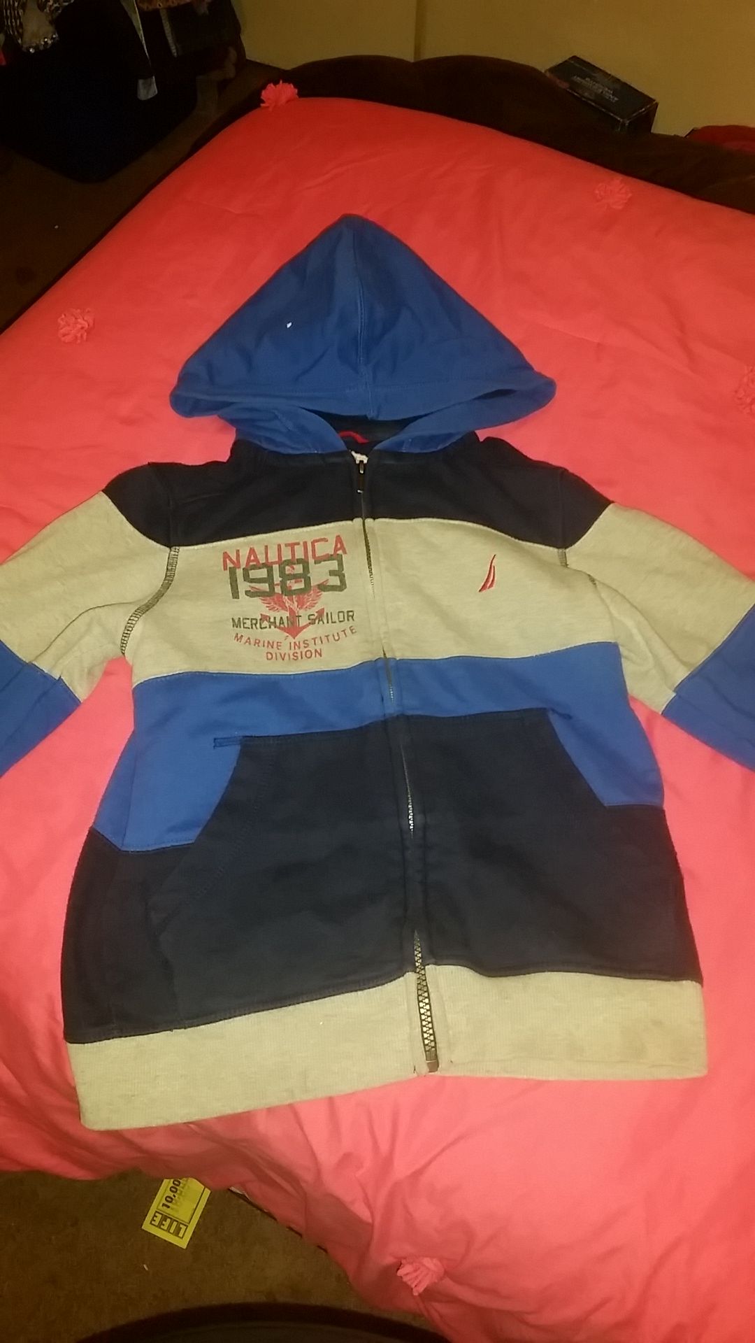 Boys Nautica sweater size 10/12