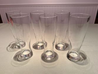 Set of 6 Beer Glasses (0.5 liter)