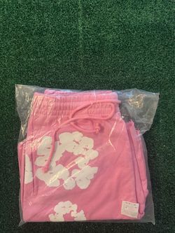Teal/Pink denim tear shorts size S,M,L dm for any questions