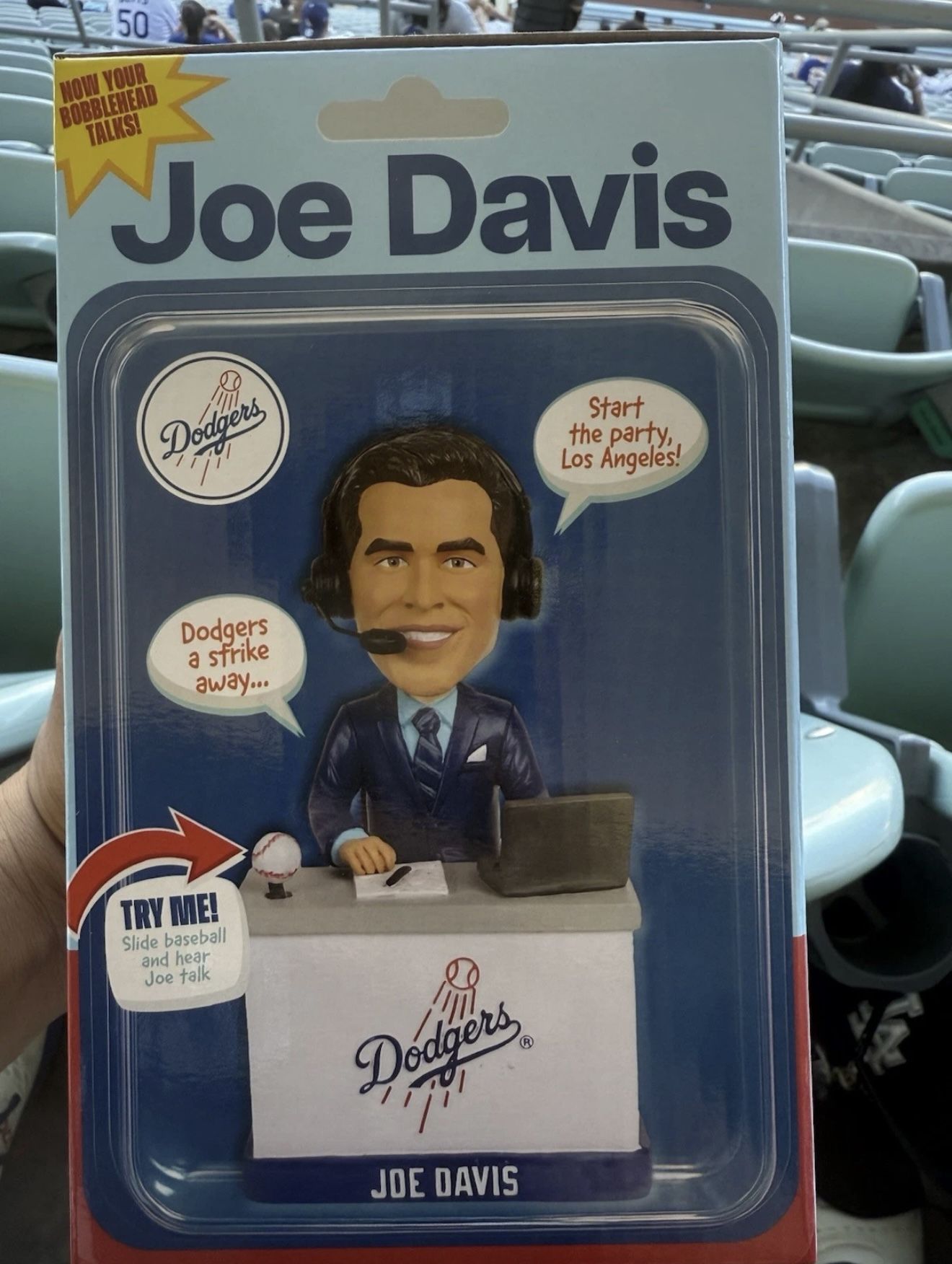 Joe Davis BobbleHead SGA 2025
