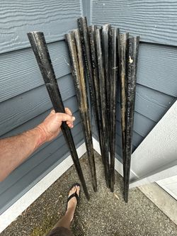 50 inch Steel Poles