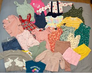 Baby Girl Clothes Bundle (25-pieces) 18 months