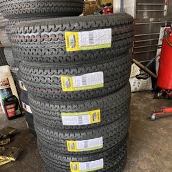 St205-75R15 Trailer Tires 10ply Set Of 4 Install