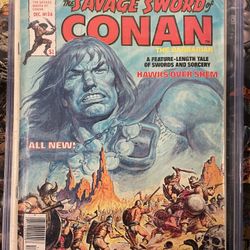 The Savage Sword Of Conan Two Issues