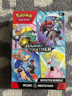Pokémon Scarlet & Violet Journey Together booster bundle