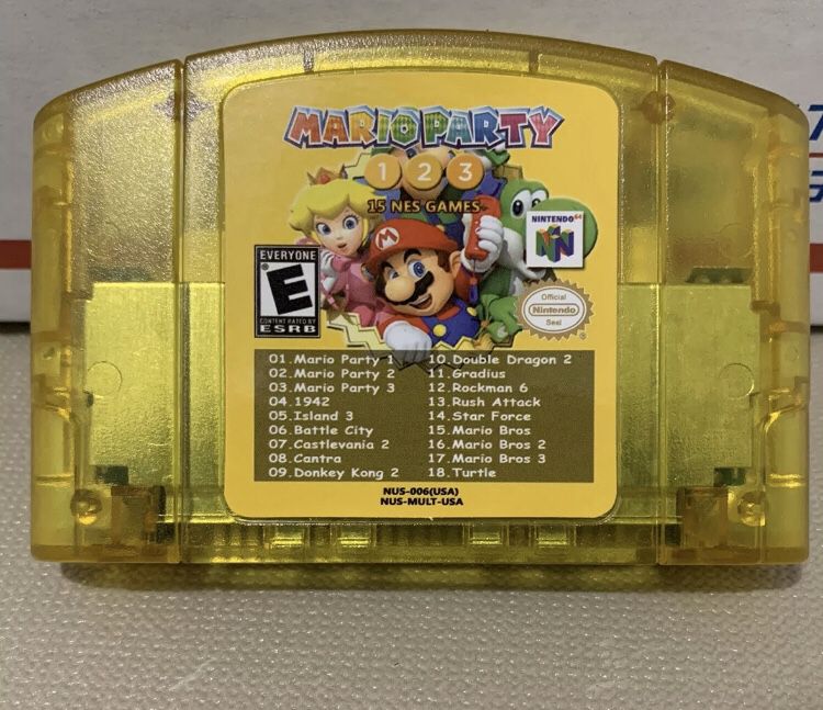 Nintendo 64 Mario party 123 and more