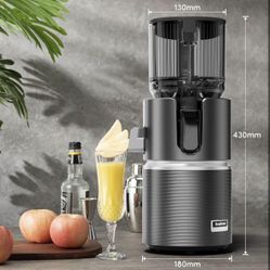 Brand New Anybear Slow Masticating Juicer | Large Chute | High Juice Yield | BPA-Free | Easy Clean