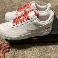 Supreme Air Force 1s Size 8.5