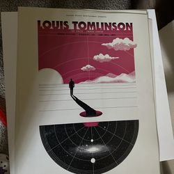 Louis Tomlinson Concert Poster for Sale in Sacramento, CA - OfferUp