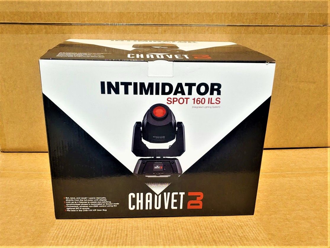 🚨 No Credit Needed 🚨 Intimidator Series LED Professional Gobo Projector Spotlight DMX ILS Chauvet DJ 🚨 Payment Options Available 🚨 