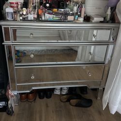 Mirror With 3 Drawers