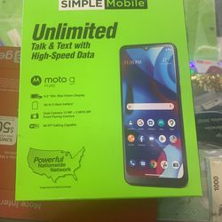Moto G Pure Simple Mobile Plan and Phone