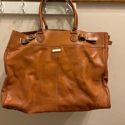 Vintage Ralph Lauren Leather Travel Bag