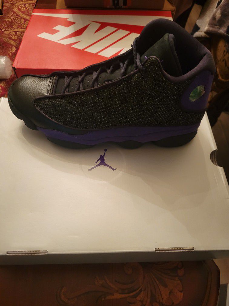 Air Jordan 13 Retro Court Purple Ds Size 12 M