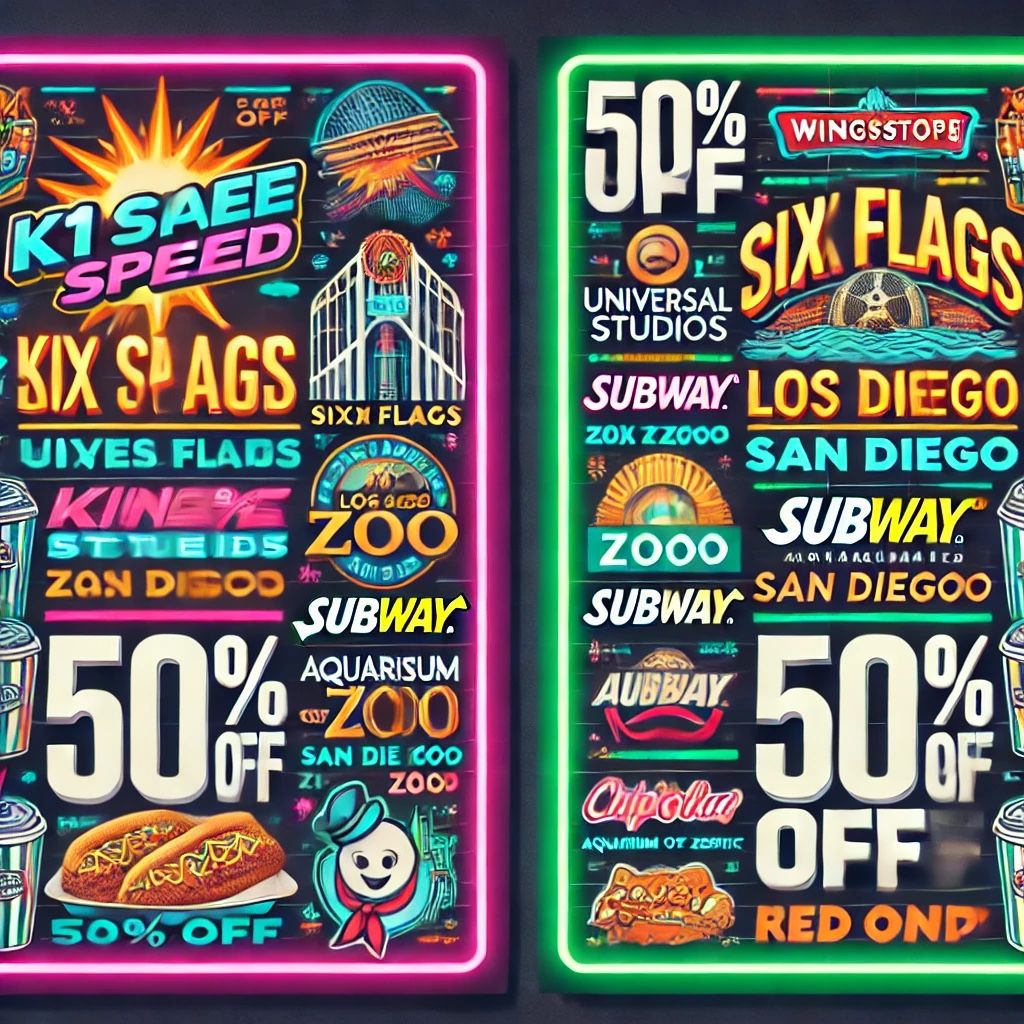 Discounted Admission: 50% Off Universal Studios, Six Flags, Zoo, & More