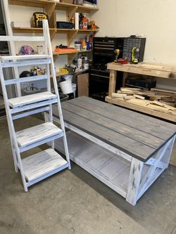 2 Piece Farmhouse Rustic Set 