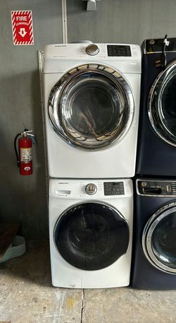 Samsung Front Load Set - Energy Efficient SteamDry