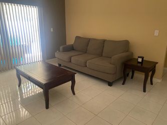 Couch and tables