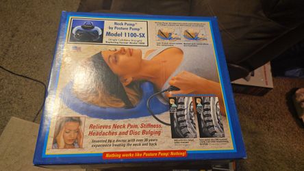 Brand New Posture Pump Model 1100-SX Neck Disc Hydrator - In Box