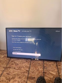 40 In Roku Tv 1080P HD