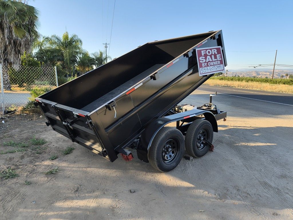 Brand New DumpTrailer 8x10