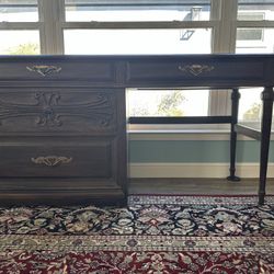 Vintage Solid Wood Desk