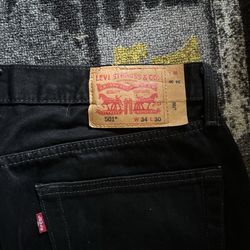 Levi’s 501 black jeans #2 34x30