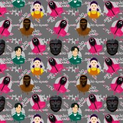 Squid Game Fabric 
