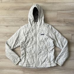 PATAGONIA Nano Puff Primaloft Insulated Hooded Sweater Jacket Medium Womens 