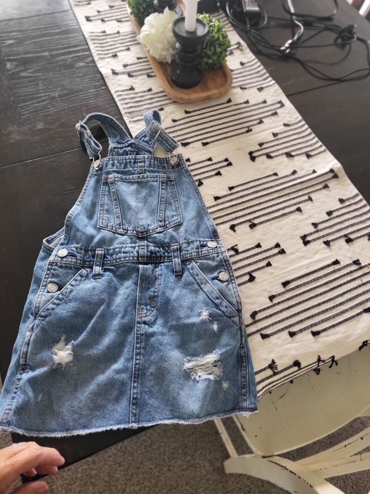 Girls Gap Denim Jumper