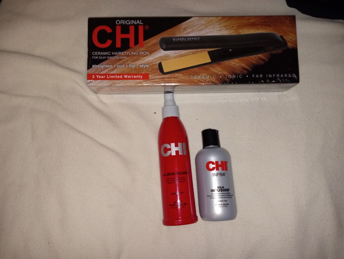 Brand New CHI Straightener And CHI Hair Products