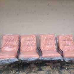 Set Of 4 Outdoor Patio Chair Cushions