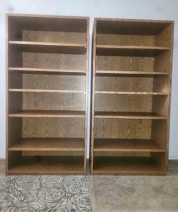 huge book shelves