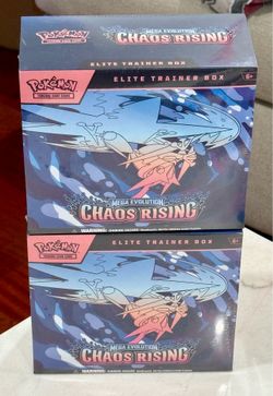 Pokemon Mega Evolution Chaos Rising Elite Trainer Box ETB