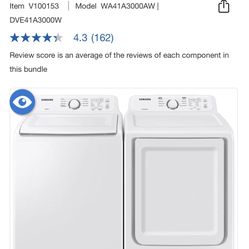 Washer And Dryer 