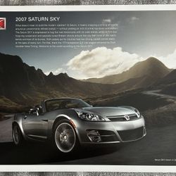 Saturn Skye 2007 dealer advertisement 
