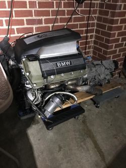 BMW 540i Automatic Engine and Transmission