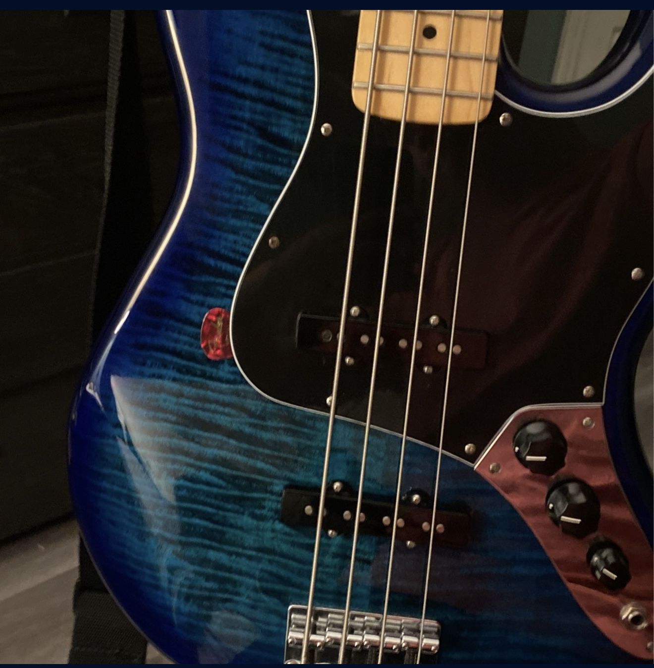 Limited Edition Fender Jazz Blue Burst 4 String Bass
