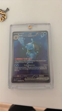 Scarlet and Violet 151 Blastoise Ex #200