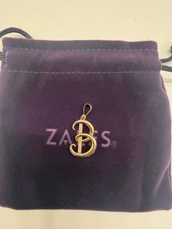 Pendant Initial “B” Letter
