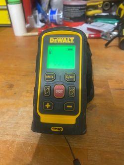 Dewalt laser distance measurer.