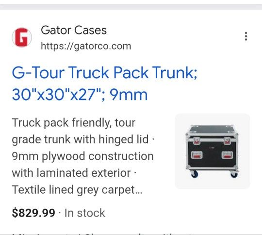 G-Tour Pack Trunk