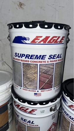 Eagle Supreme Seal High Gloss Low VOC Concrete Sealer Solvent Based